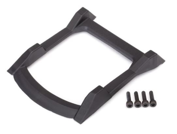 TRX6728 Dach Skid-Platte Rustler 4x4 schwarz